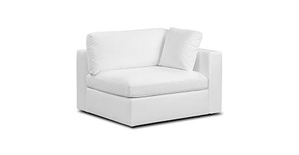 Vari Modular Right Arm Facing Corner + Toss Pillow