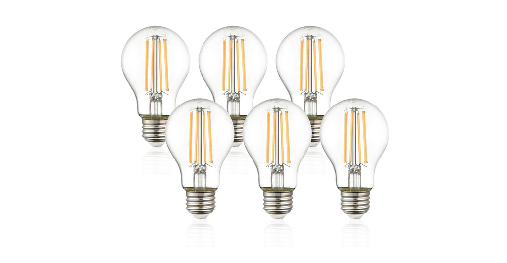 Aria A19 Shape LED Filament Light Bulb