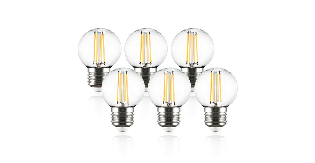 Koby G16.5 Clear LED Filament Light Bulb