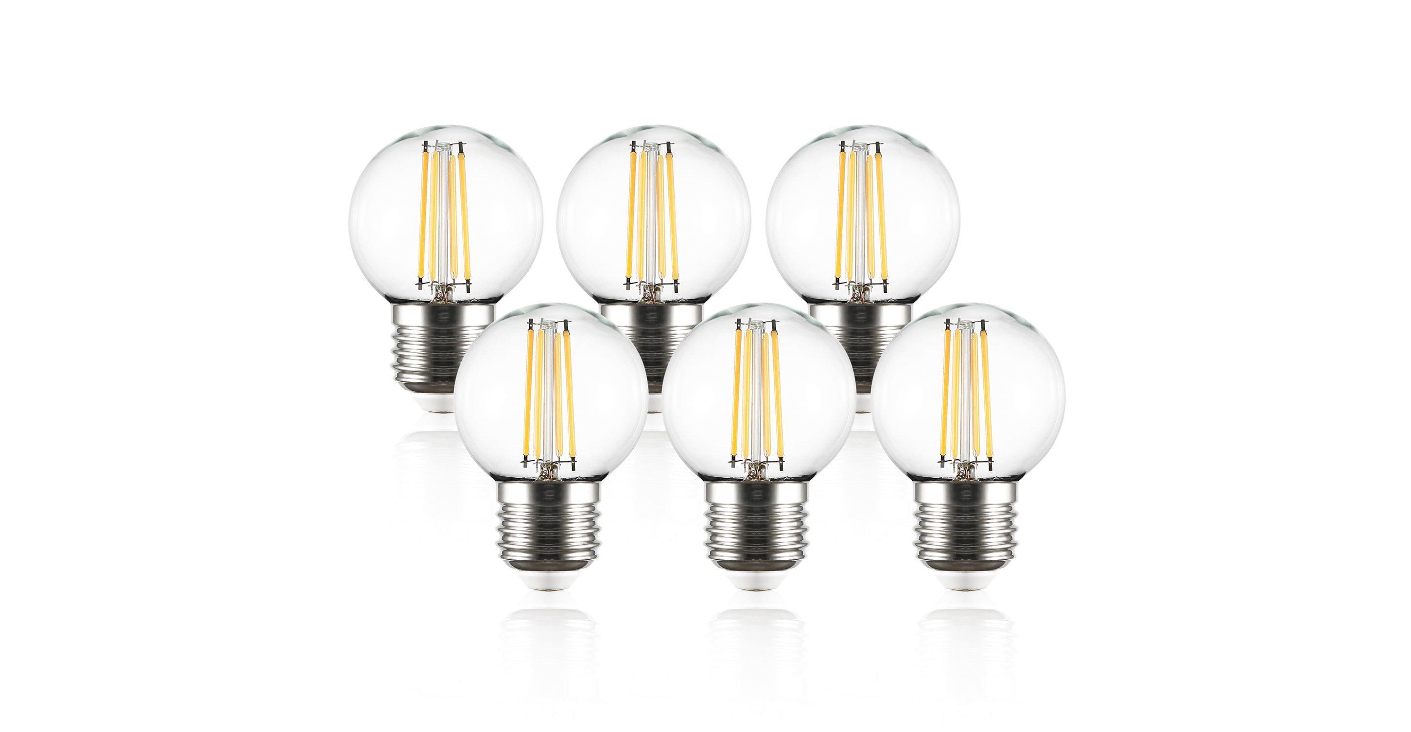 Koby G16.5 Clear LED Filament Light Bulb