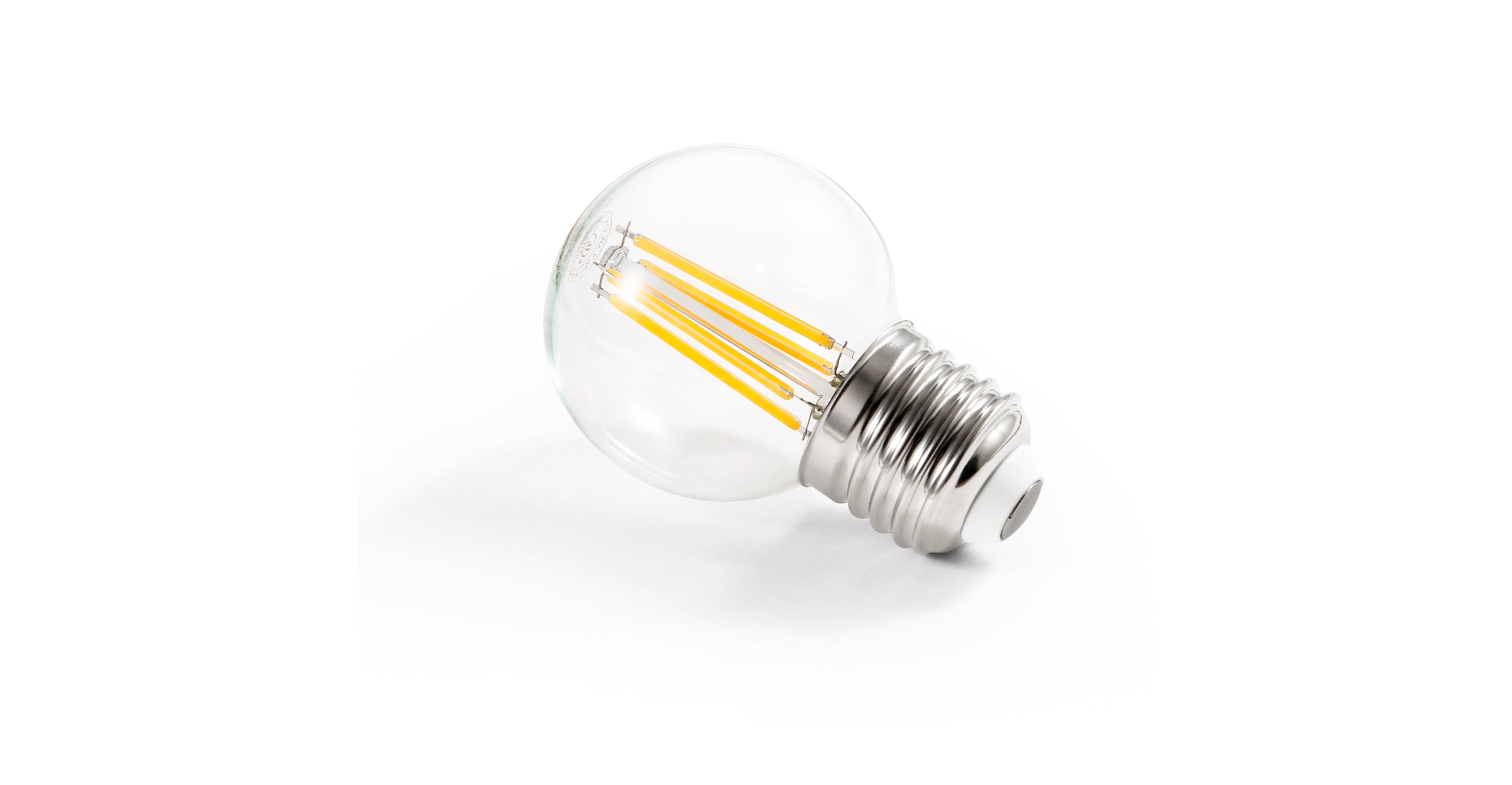 Koby G16.5 Clear LED Filament Light Bulb