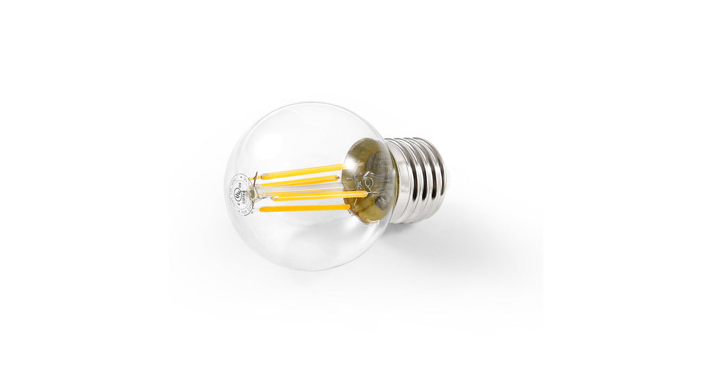 Koby G16.5 Clear LED Filament Light Bulb