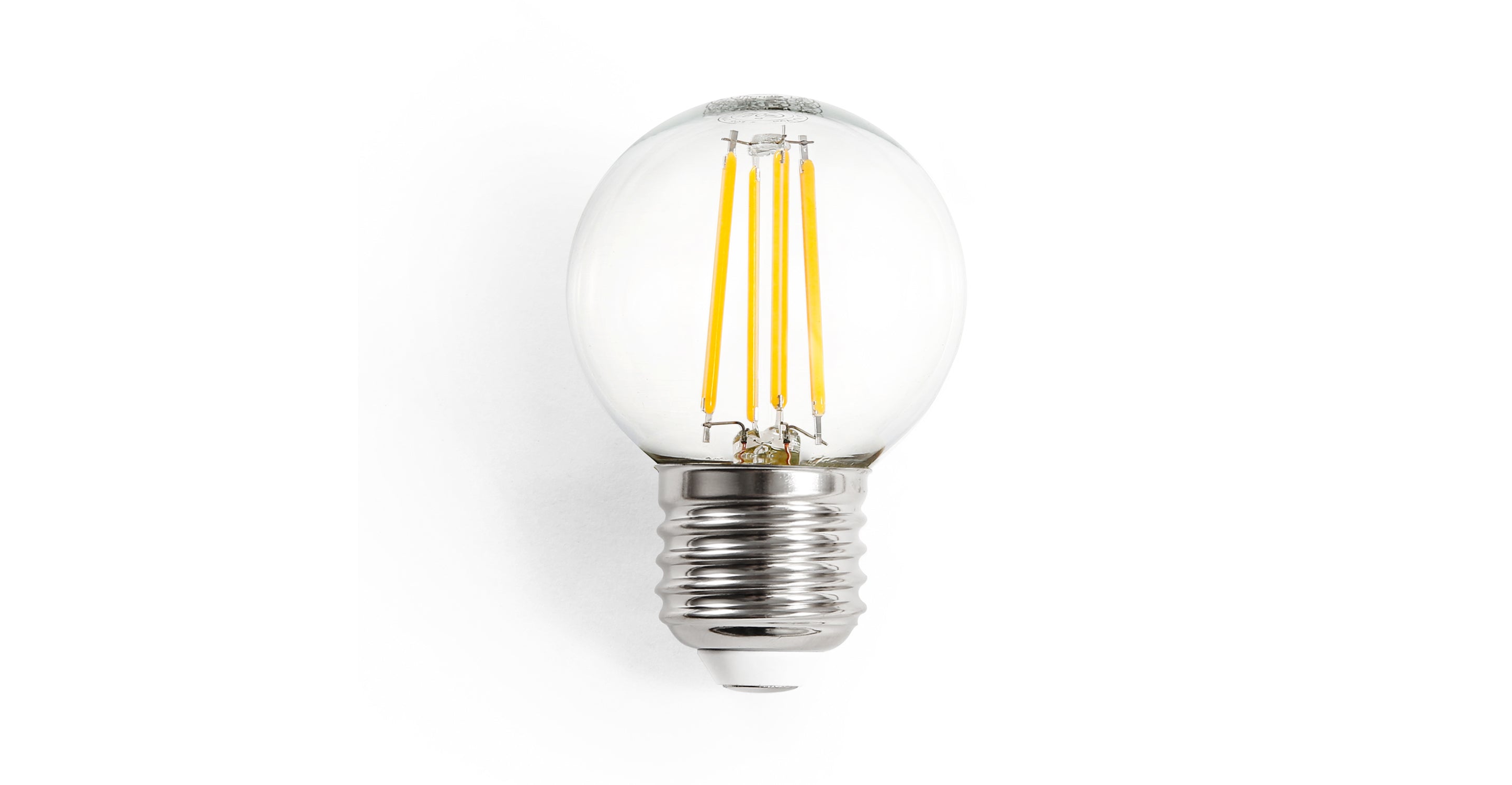 Koby G16.5 Clear LED Filament Light Bulb