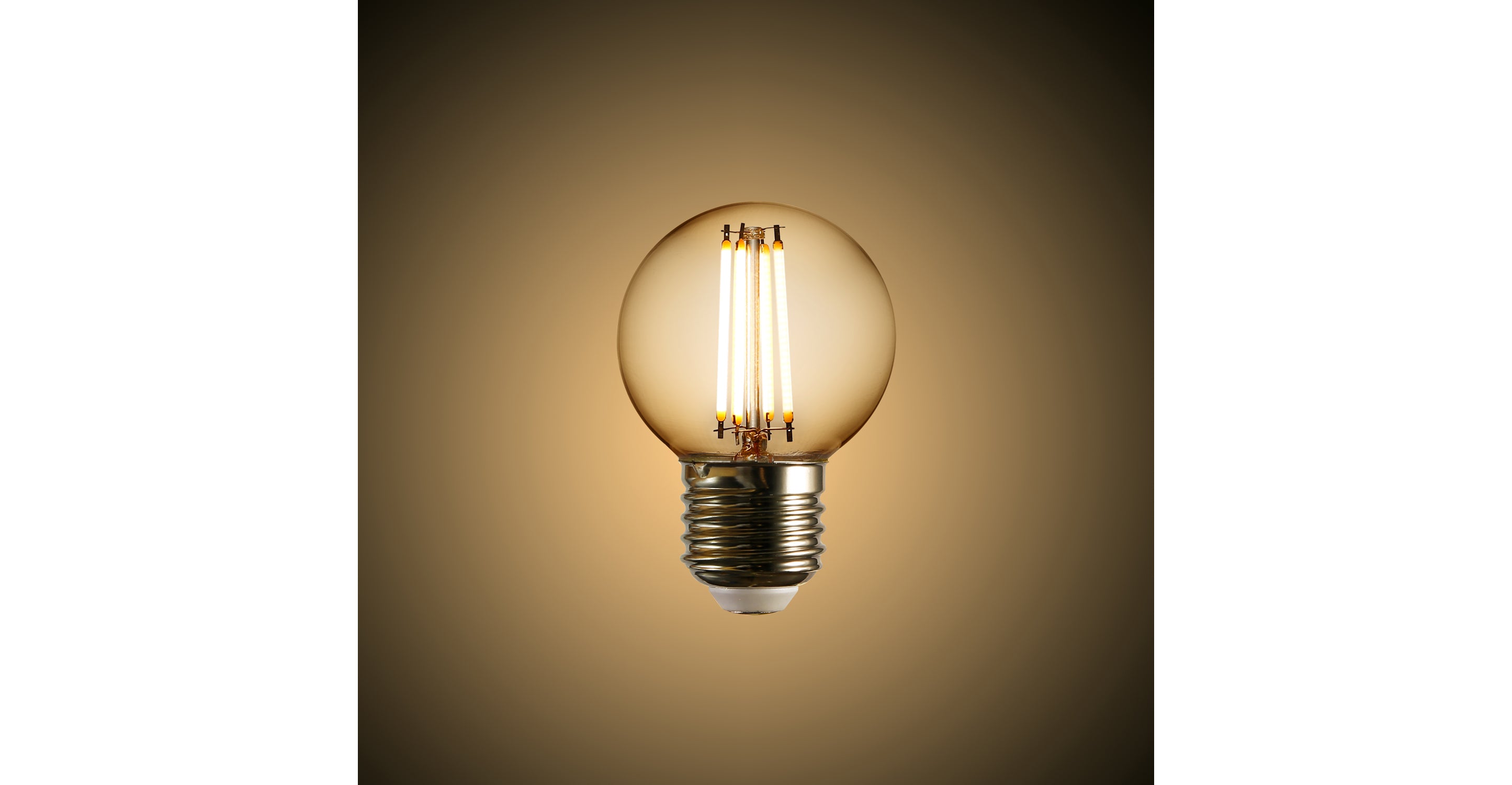 Koby G16.5 Clear LED Filament Light Bulb