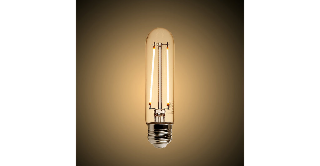 Sovana T10 / 4.9 Clear LED Filament Light Bulbs