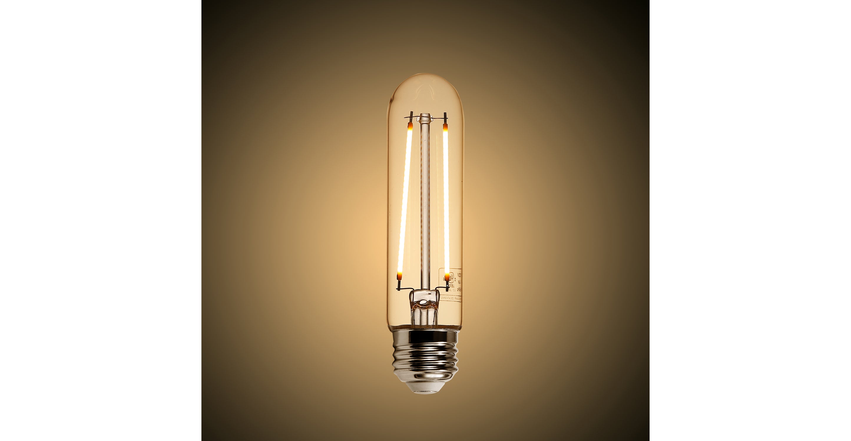 Sovana T10 / 4.9 Clear LED Filament Light Bulbs