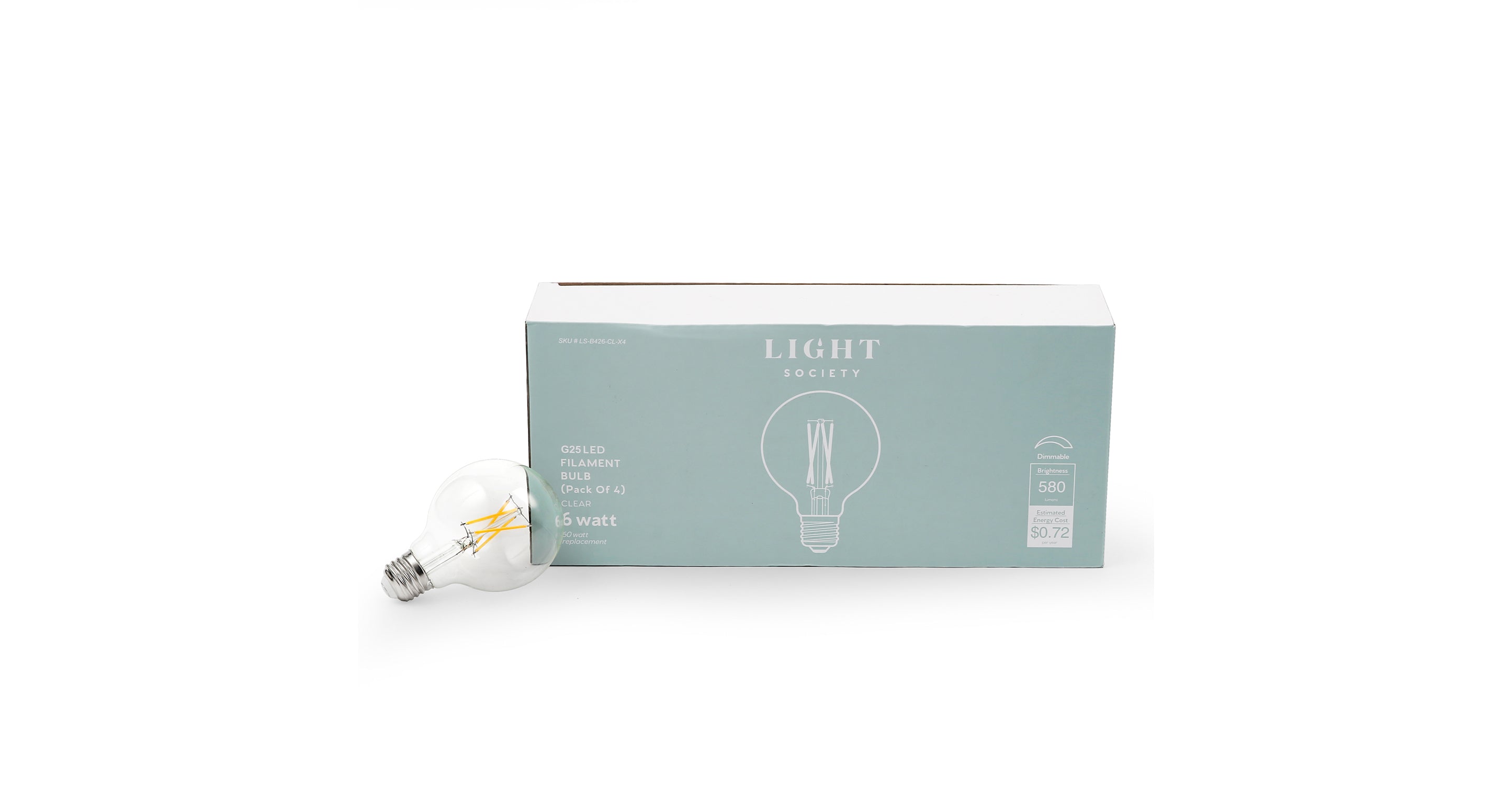 Niva G25 LED Filament Light Bulbs