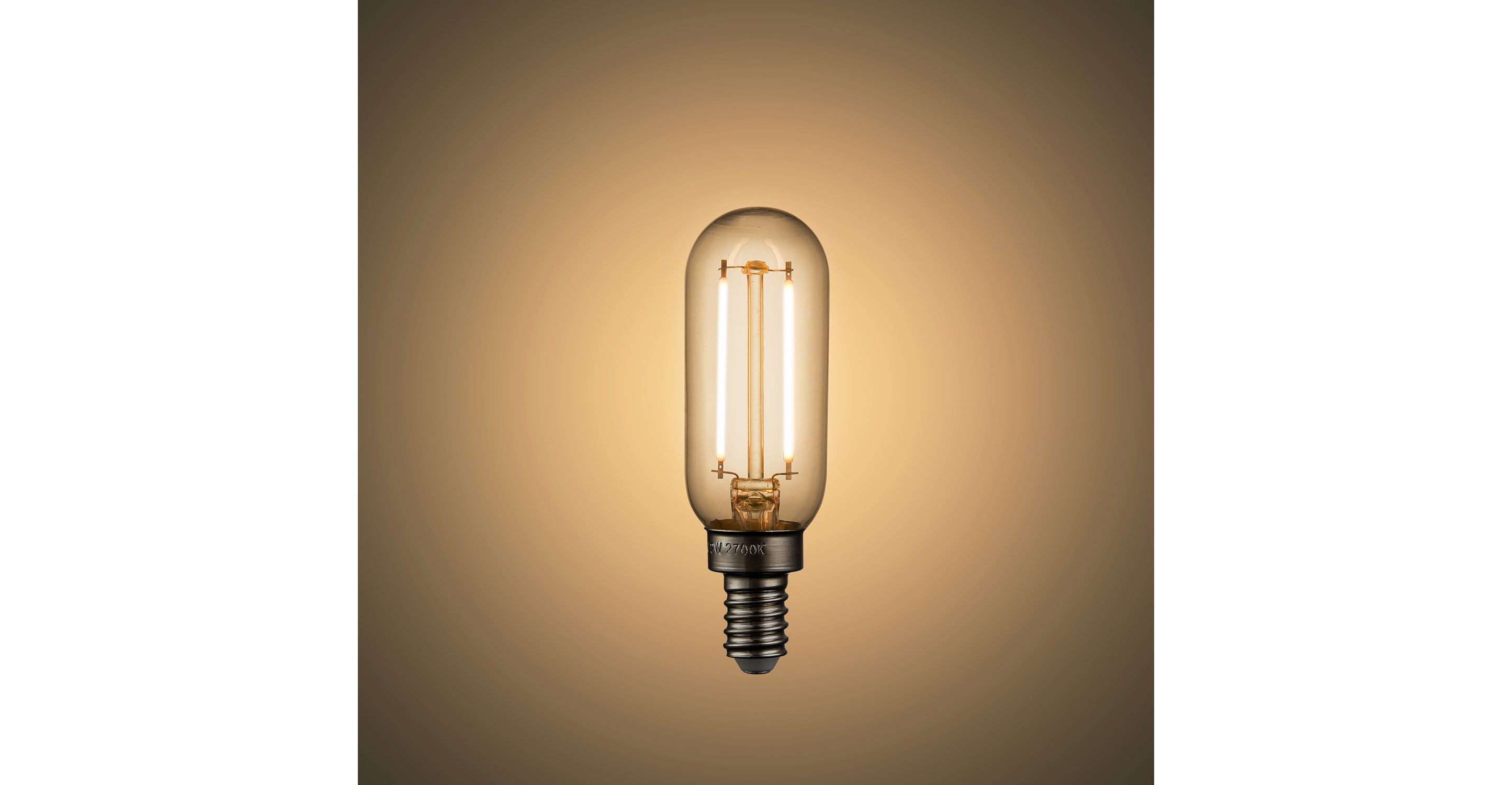 Tabby Dimmable T8 LED Filament Light Bulb