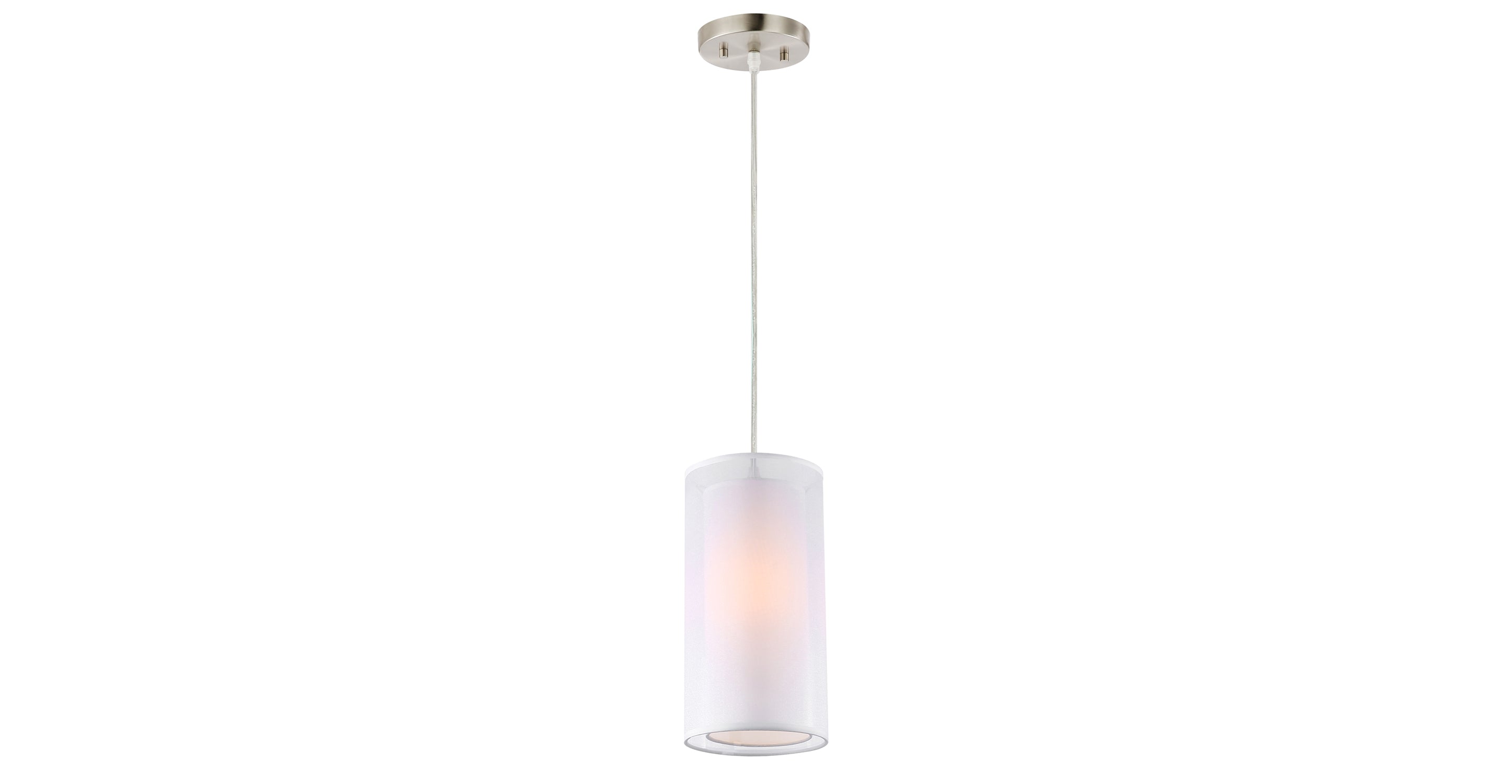 Medio White Inner Pendant