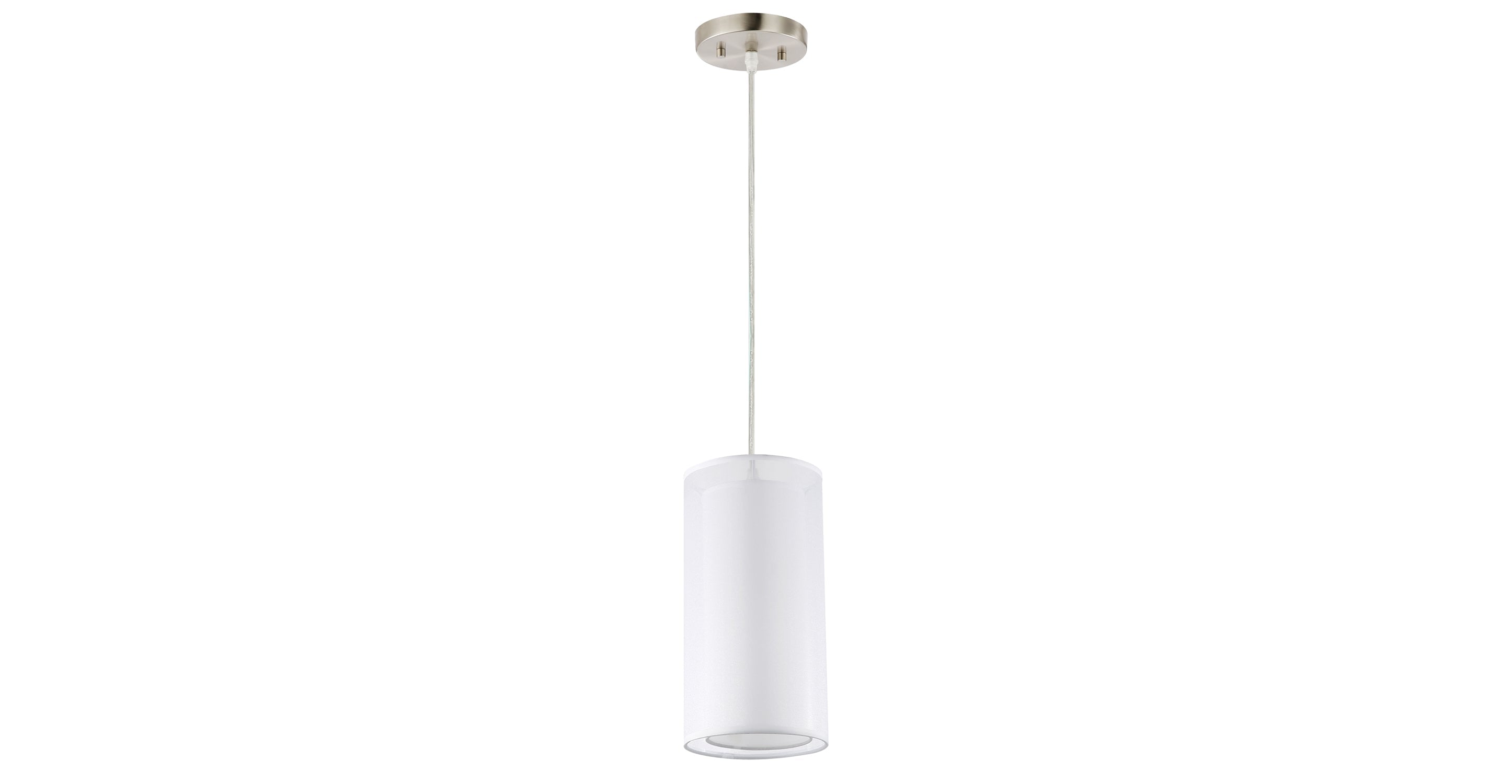 Medio White Inner Pendant