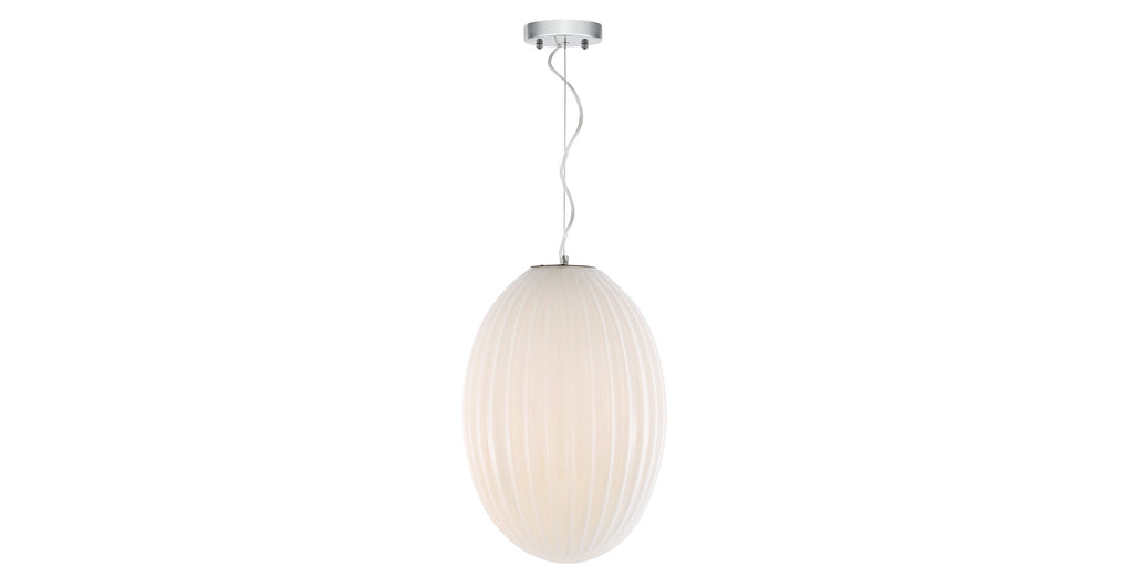 Opal 12 Glass Pendant Light