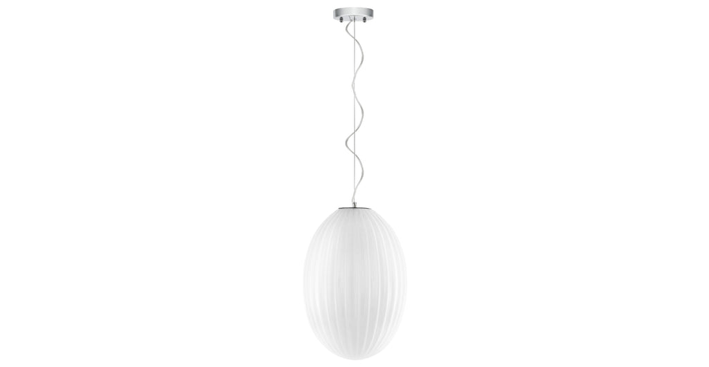 Opal 12 Glass Pendant Light