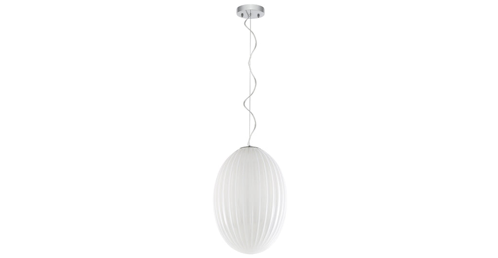 Opal 12 Glass Pendant Light