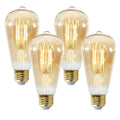 Holland ST21 Amber LED Vintage Filament Light Bulb