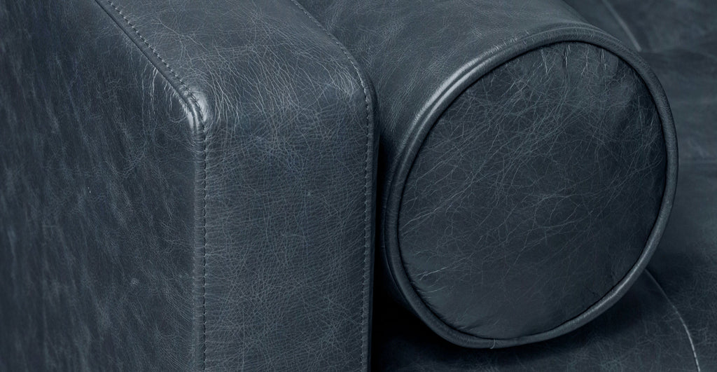 Napa Leather Corner Sectional Sofa