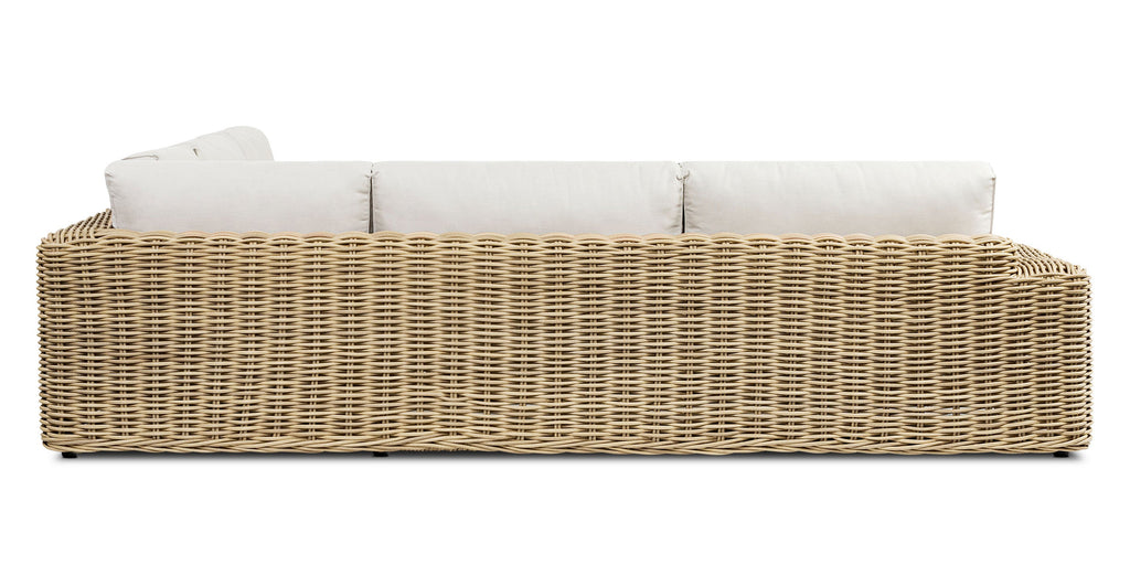 Puglia 115 Corner Sectional Set with Coffee Table