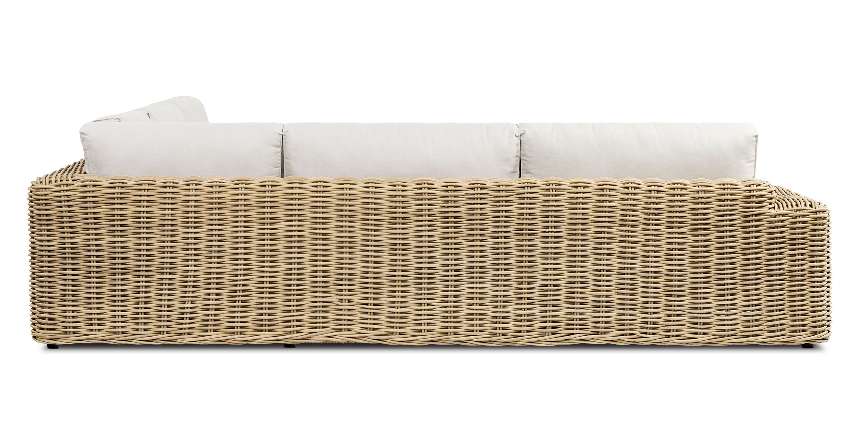 Puglia 115 Corner Sectional Set with Coffee Table