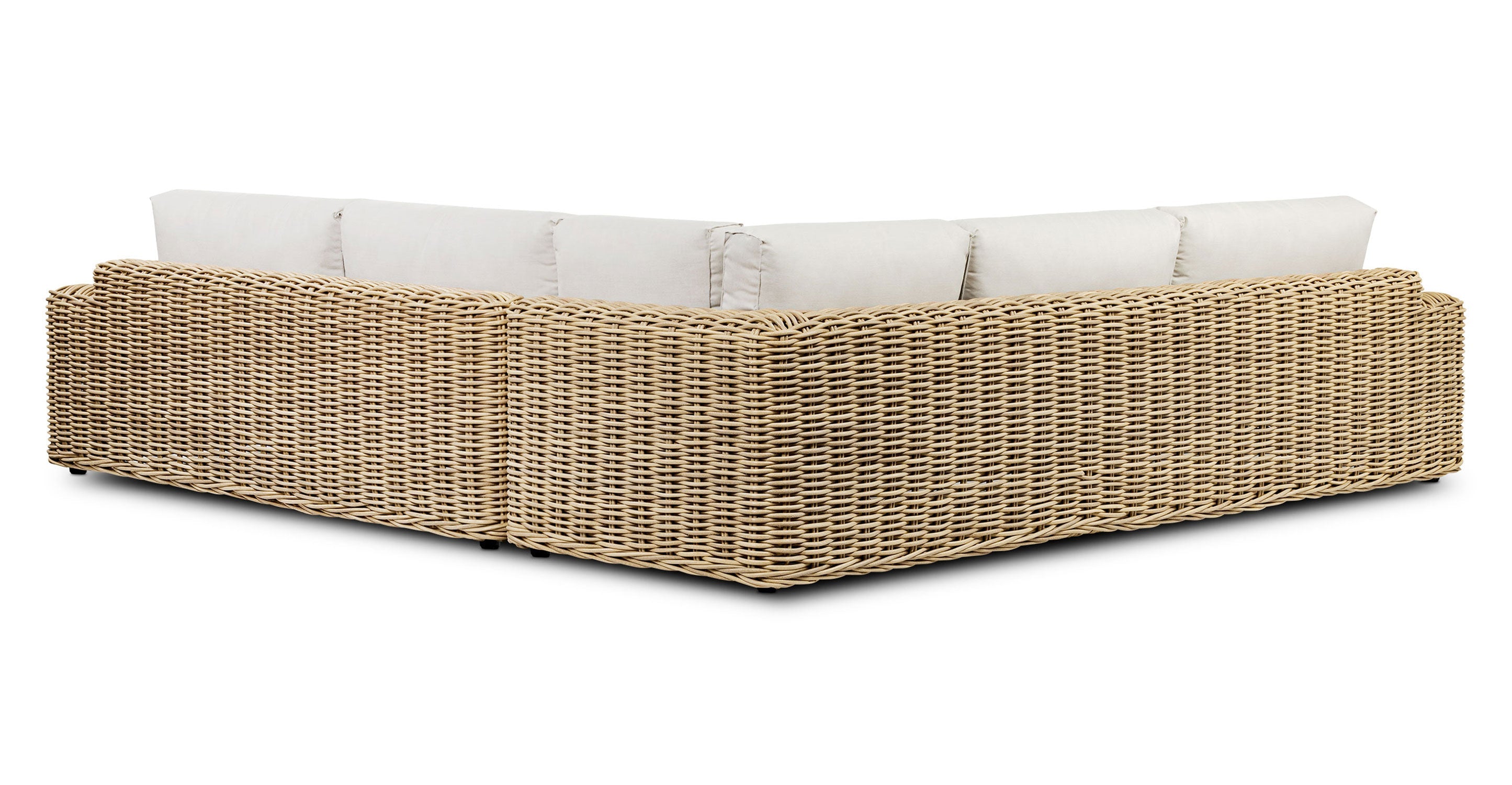 Puglia 115 Corner Sectional Set with Coffee Table