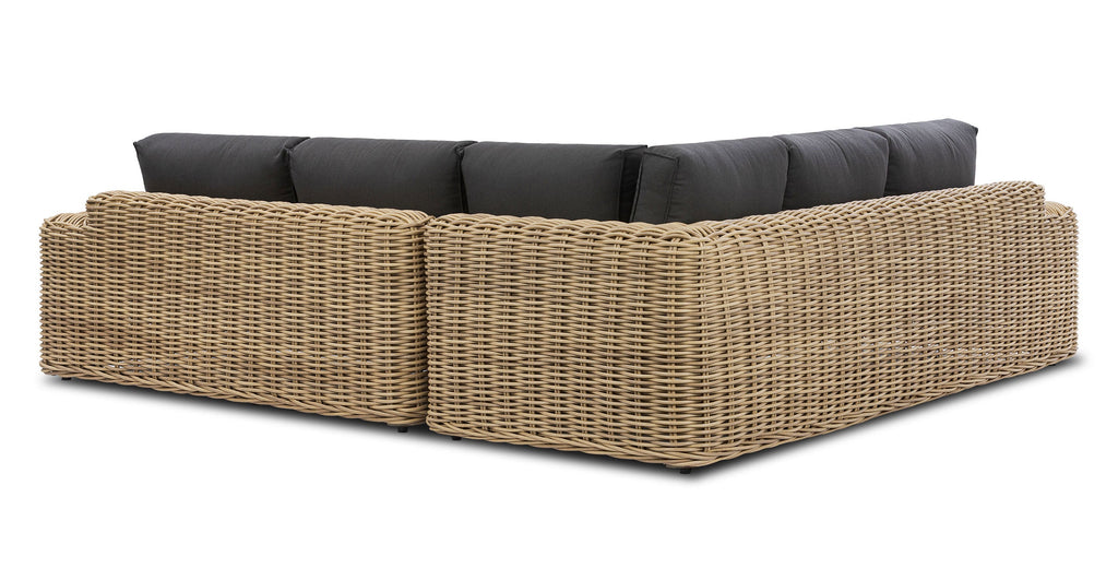 Puglia Corner Sectional Set with Coffee Table