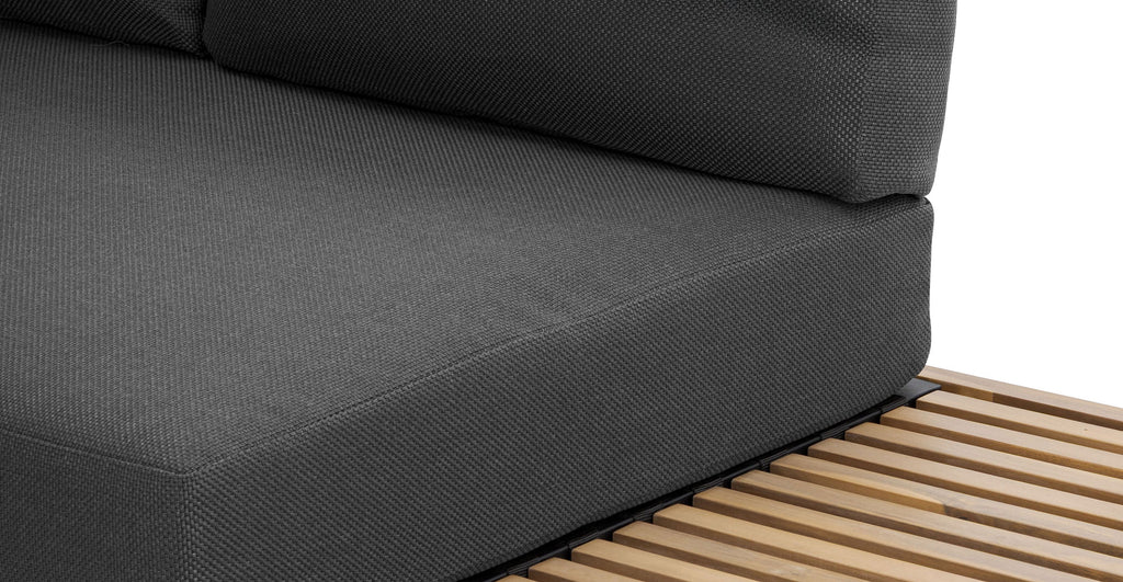 Lobos Outdoor Corner Sectional with Coffee Table