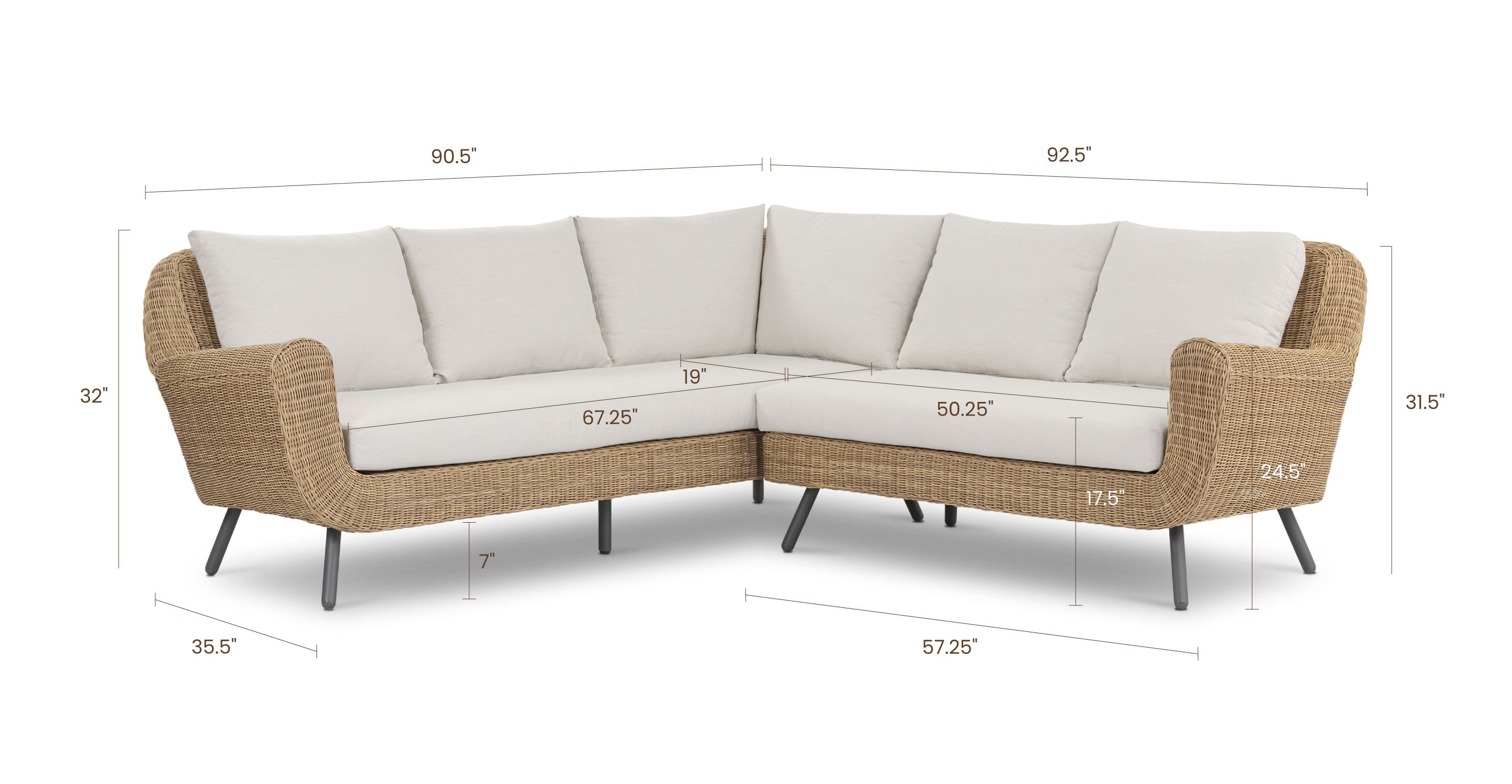Elba Outdoor Corner Sectional