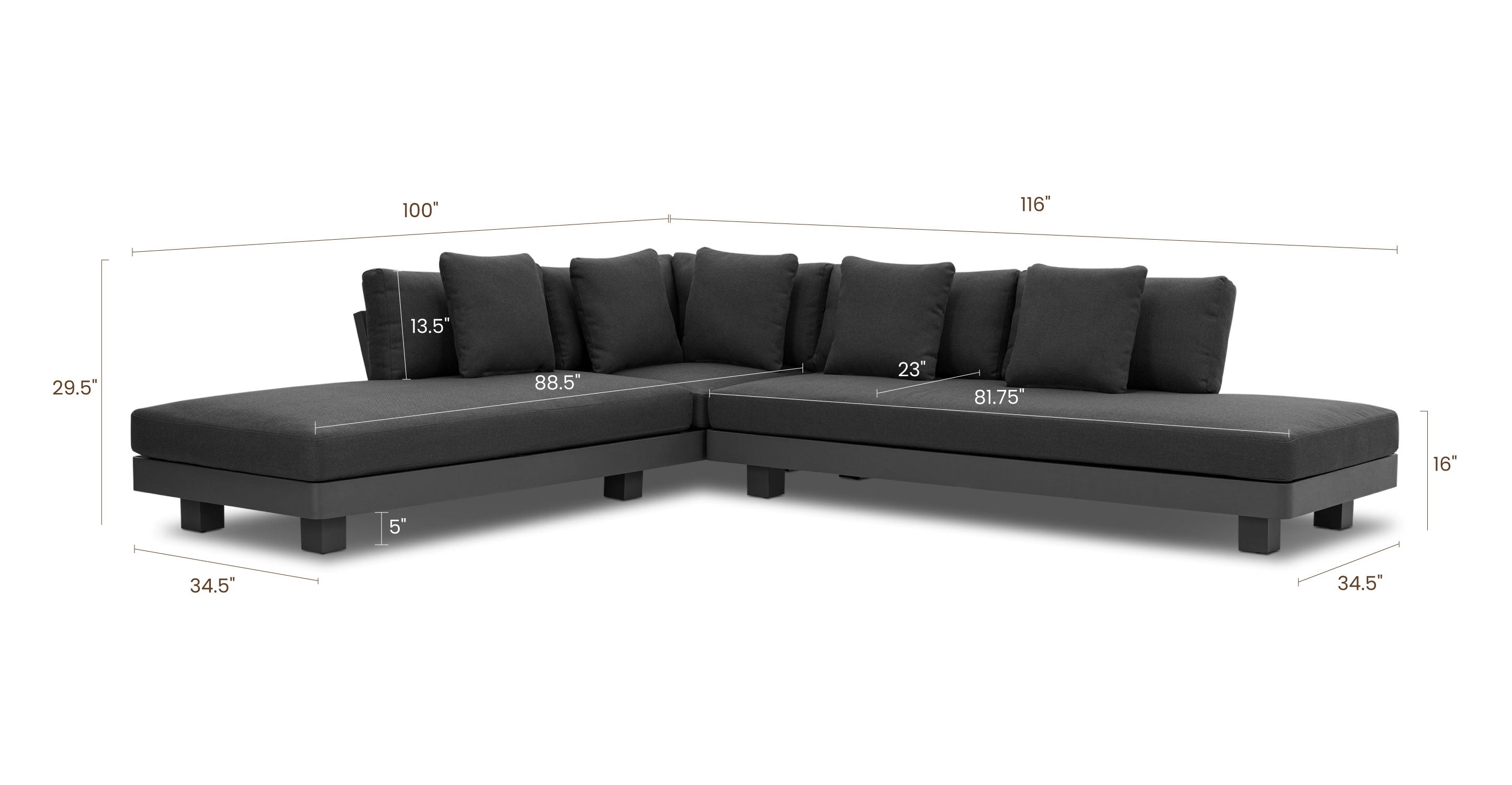 Palma Outdoor Corner Sectional