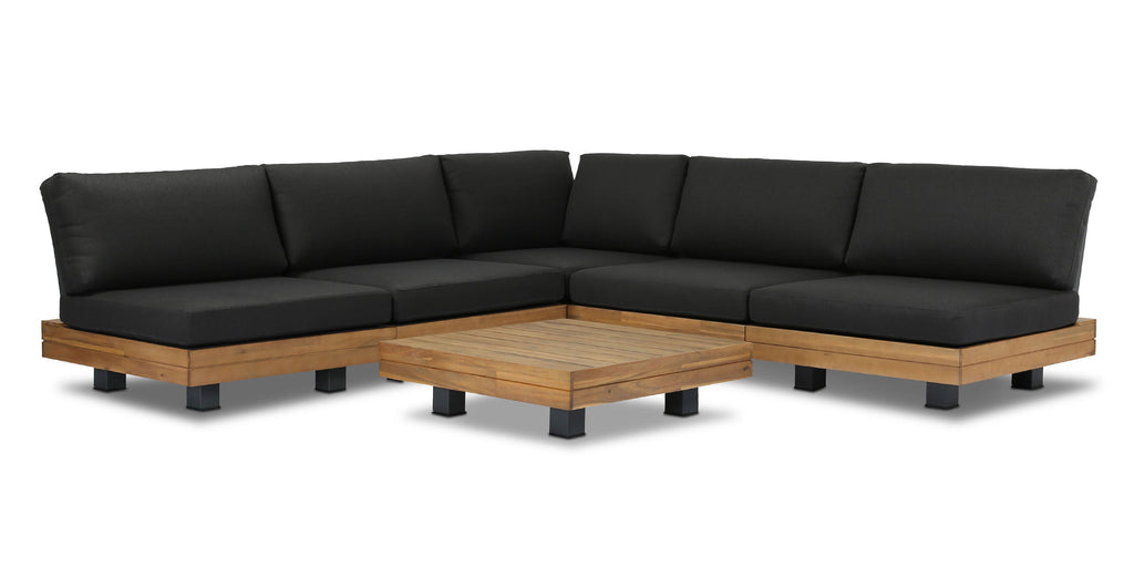 Celenza Modular Full-Corner Sectional Set with Coffee Table