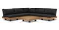 Celenza Modular Full-Corner Sectional Set with Coffee Table