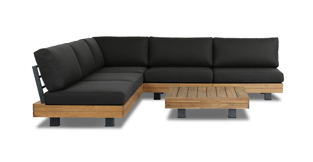 Celenza Modular Full-Corner Sectional Set with Coffee Table