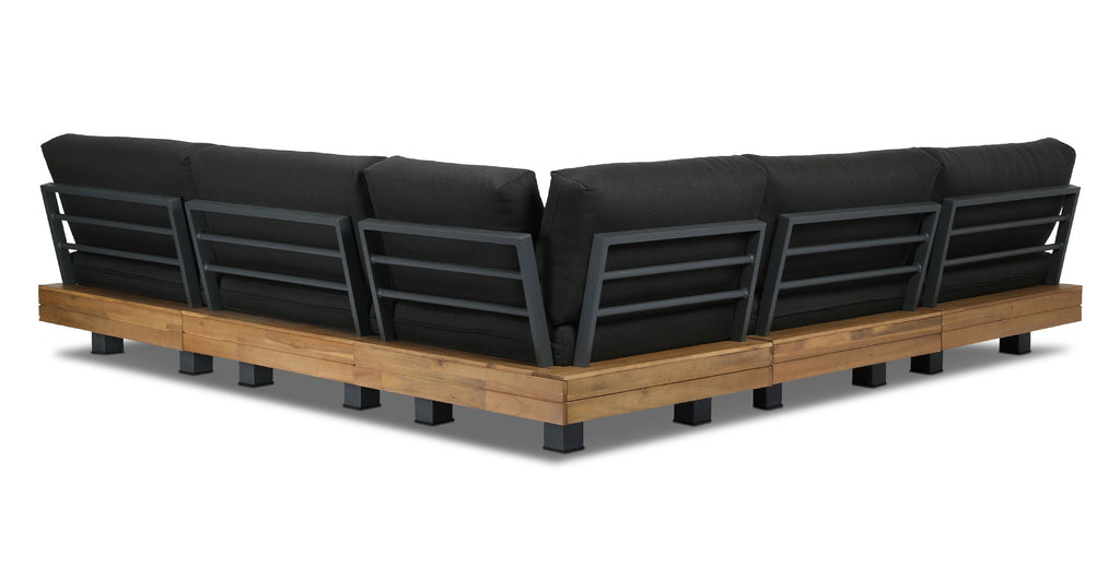 Celenza Modular Full-Corner Sectional Set with Coffee Table