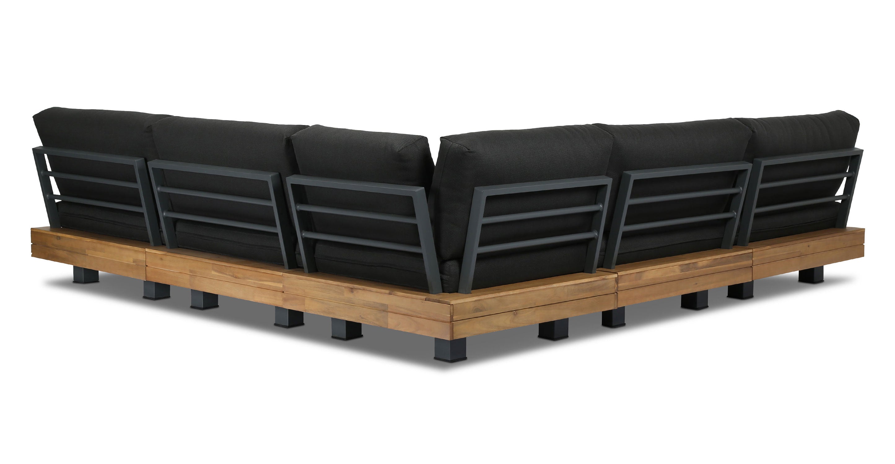 Celenza Modular Full-Corner Sectional Set with Coffee Table