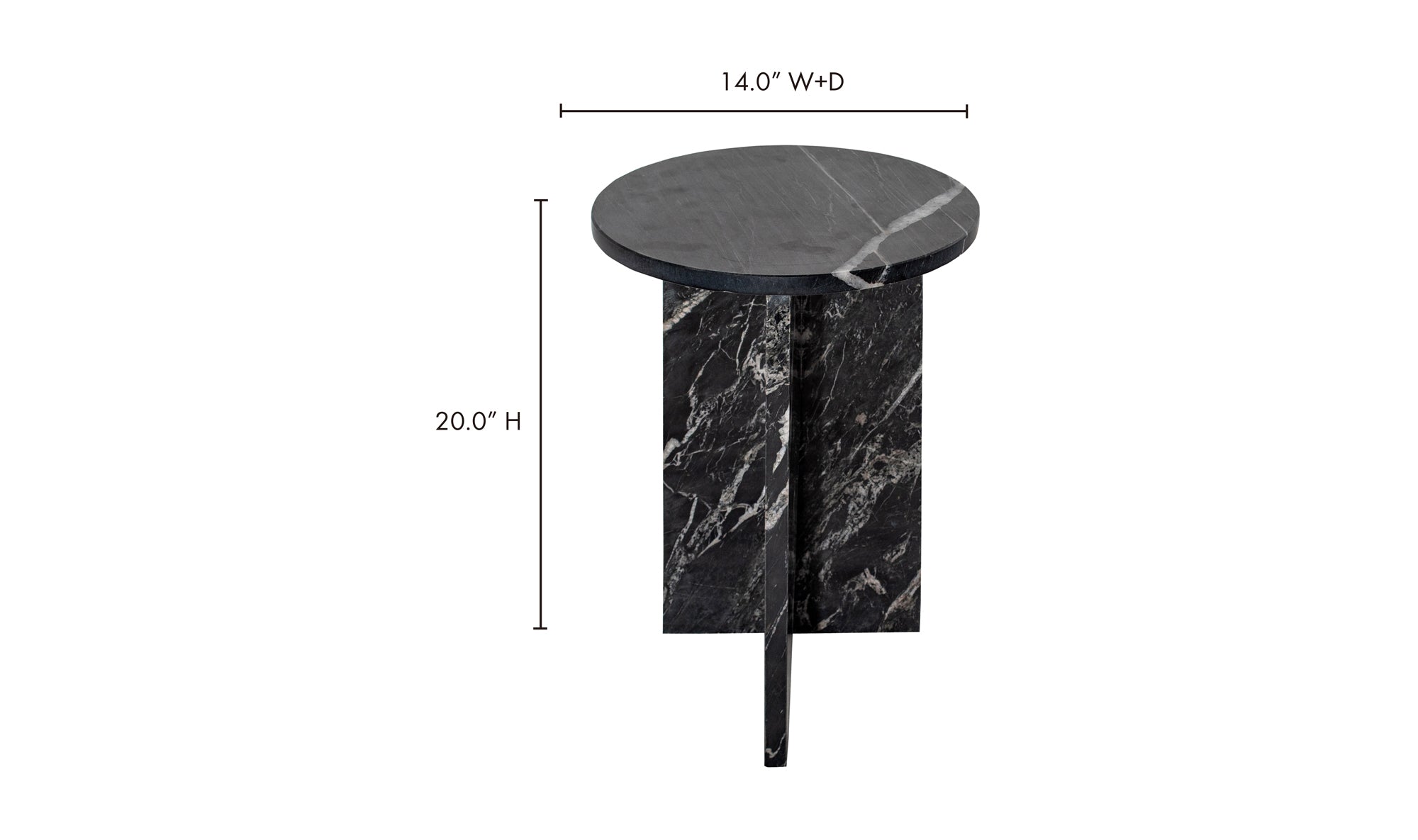 Grace Marble Accent Table