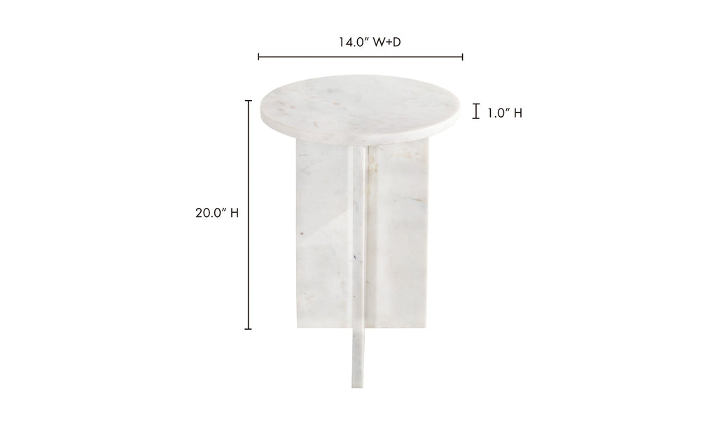 Grace Marble Accent Table