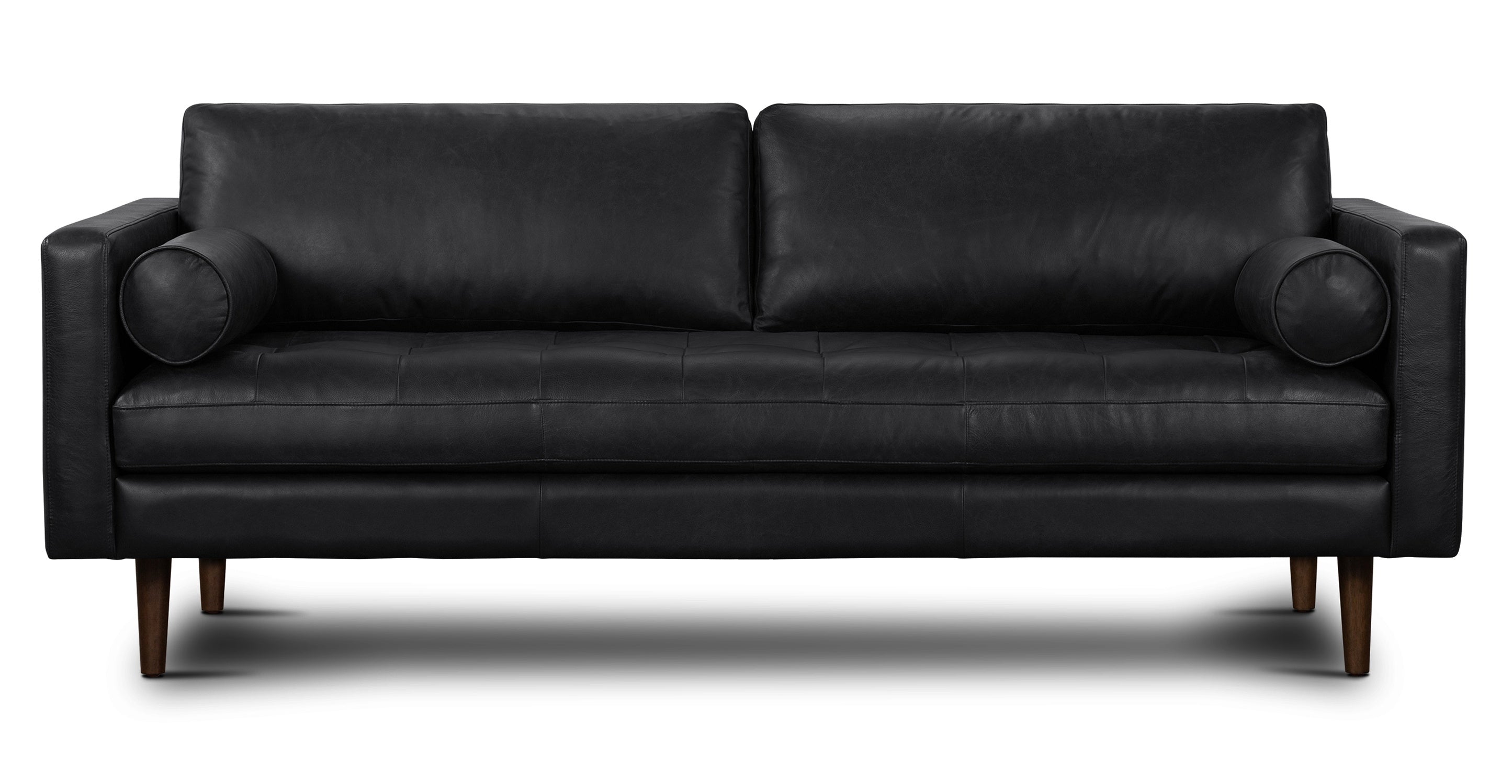 Napa Leather Sofa 88.5”