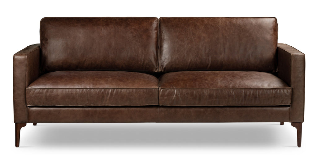 Mateo Leather Sofa