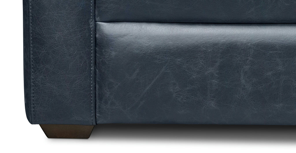 Napa 82 Leather Pull-Out Convertible Sleeper Sofa
