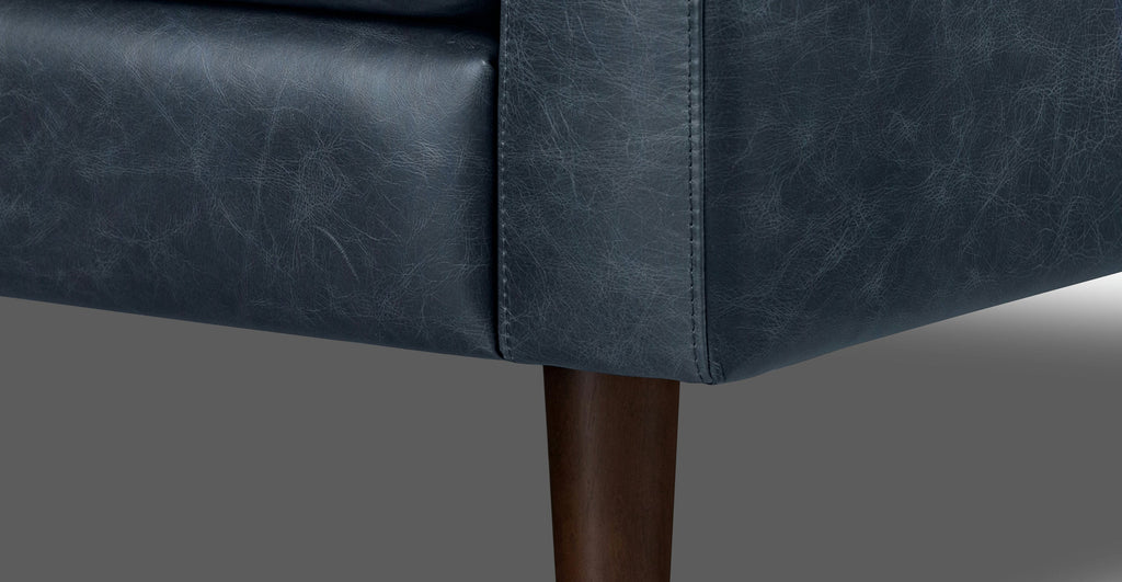 Napa Leather Corner Sectional Sofa