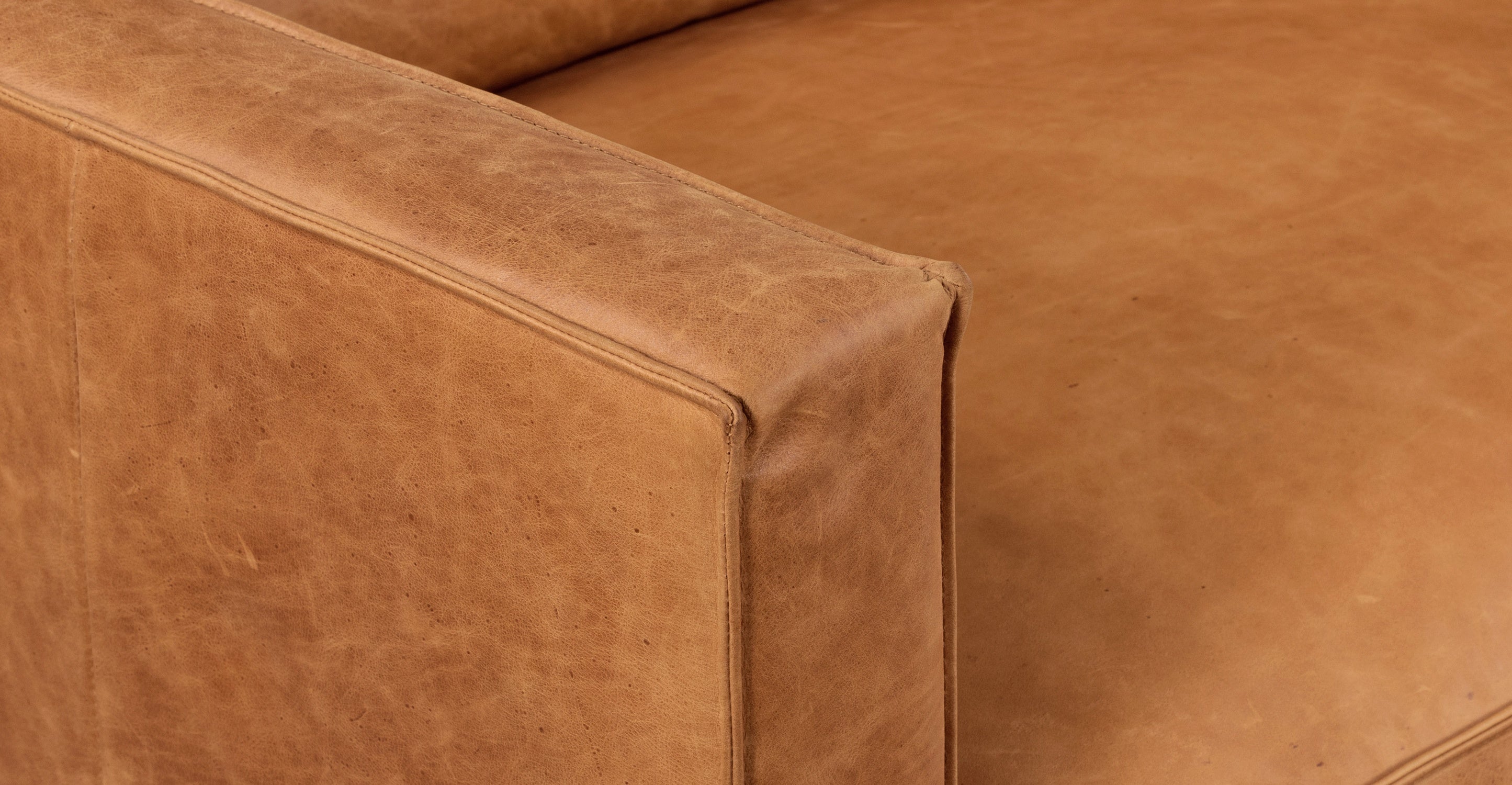 Mateo Leather Sofa
