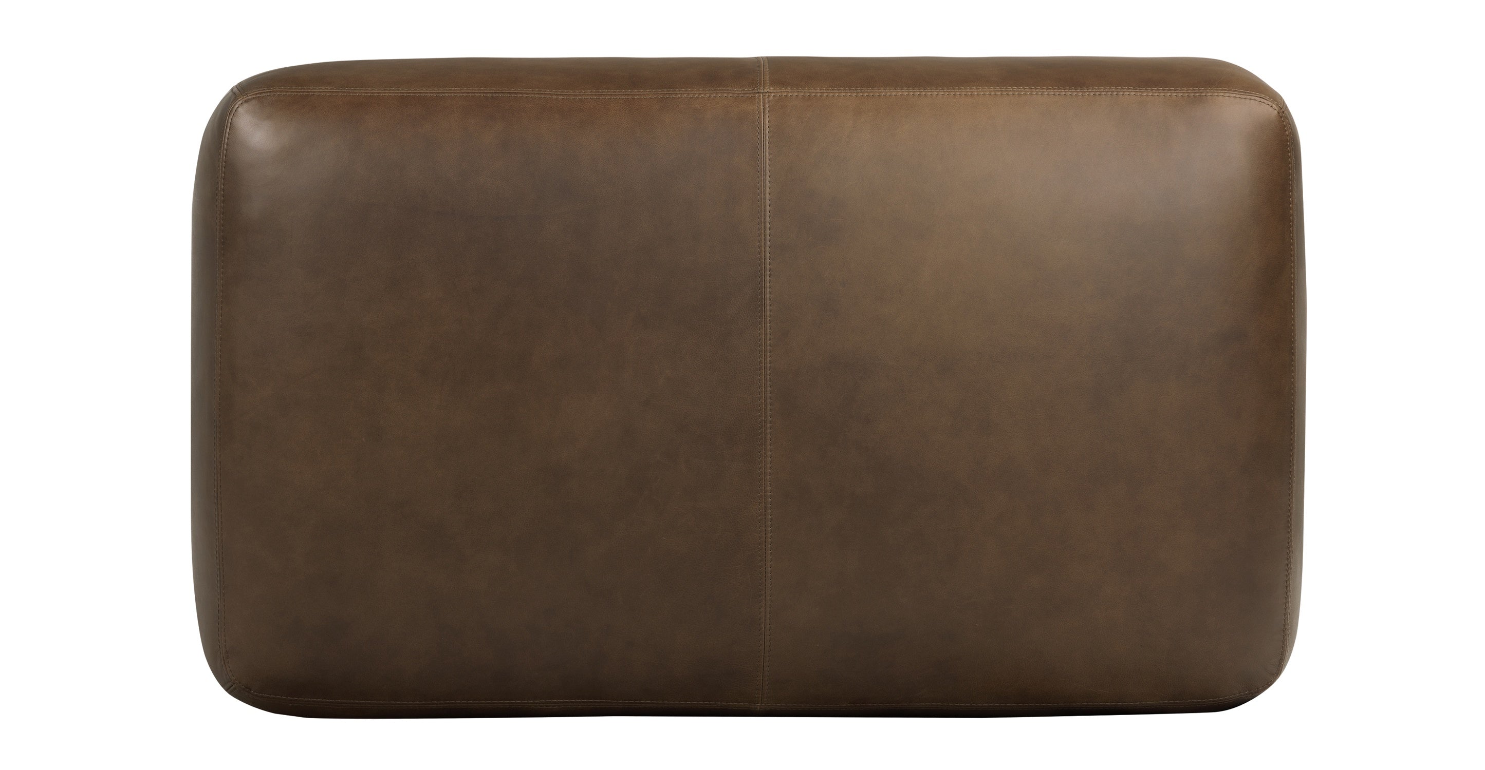 Denver Leather Ottoman