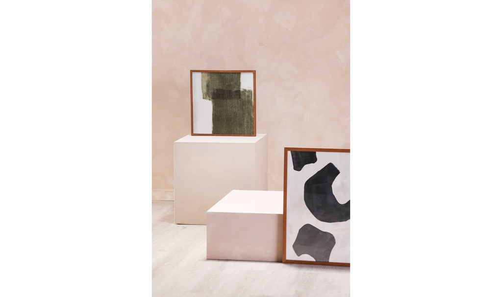 Brush Framed Painting