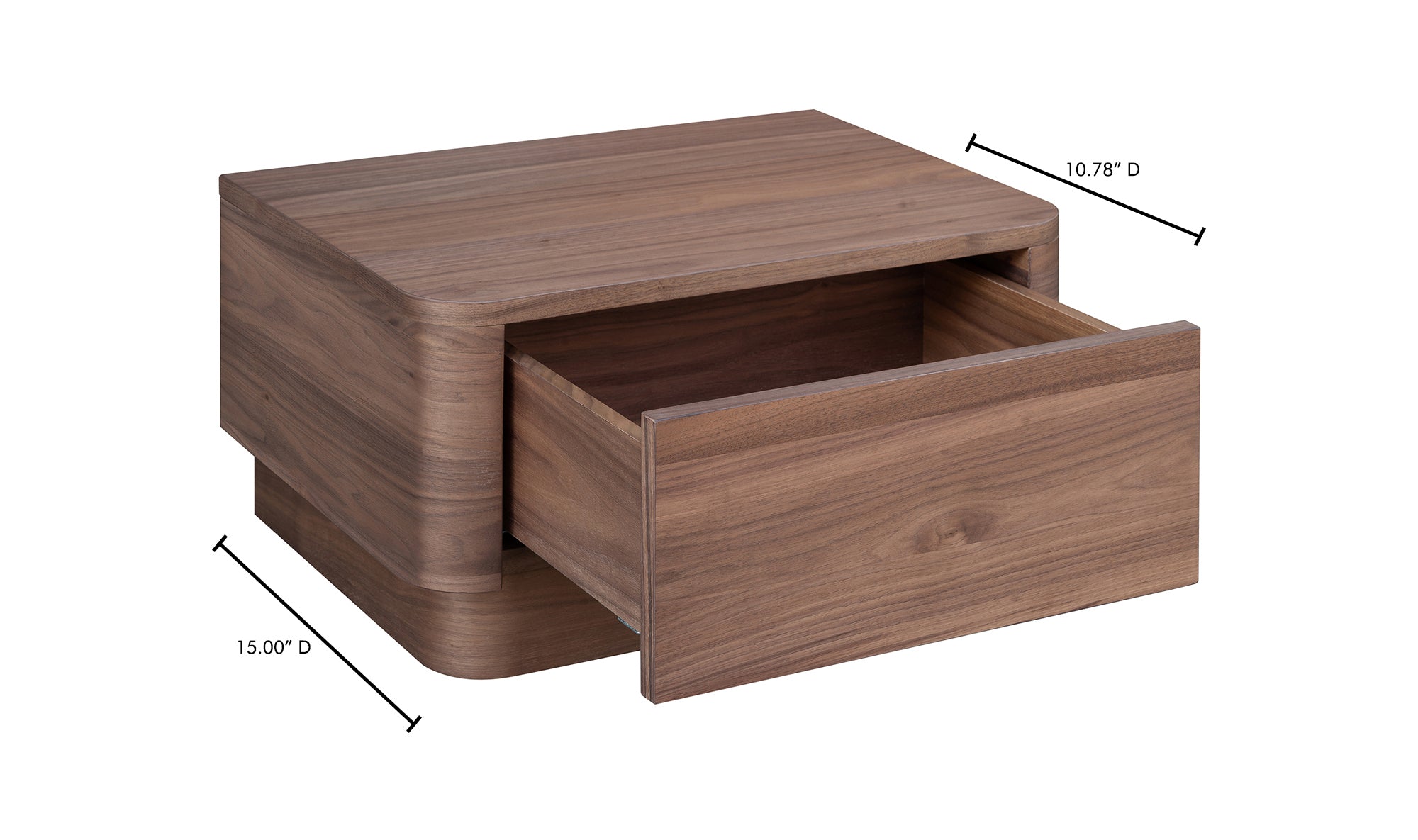 Round Off Small Nightstand