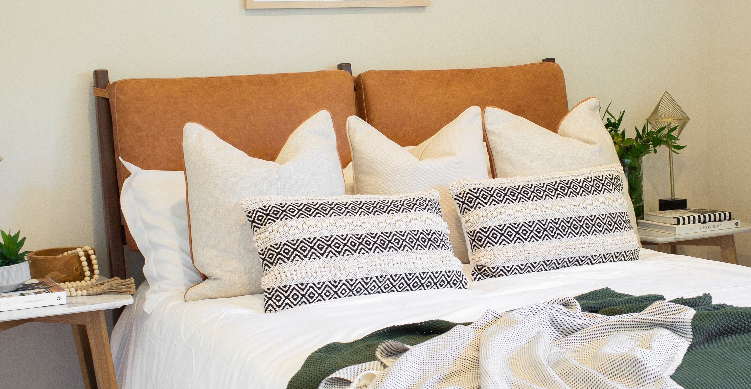 Truro Bed Headboard Cushion Set