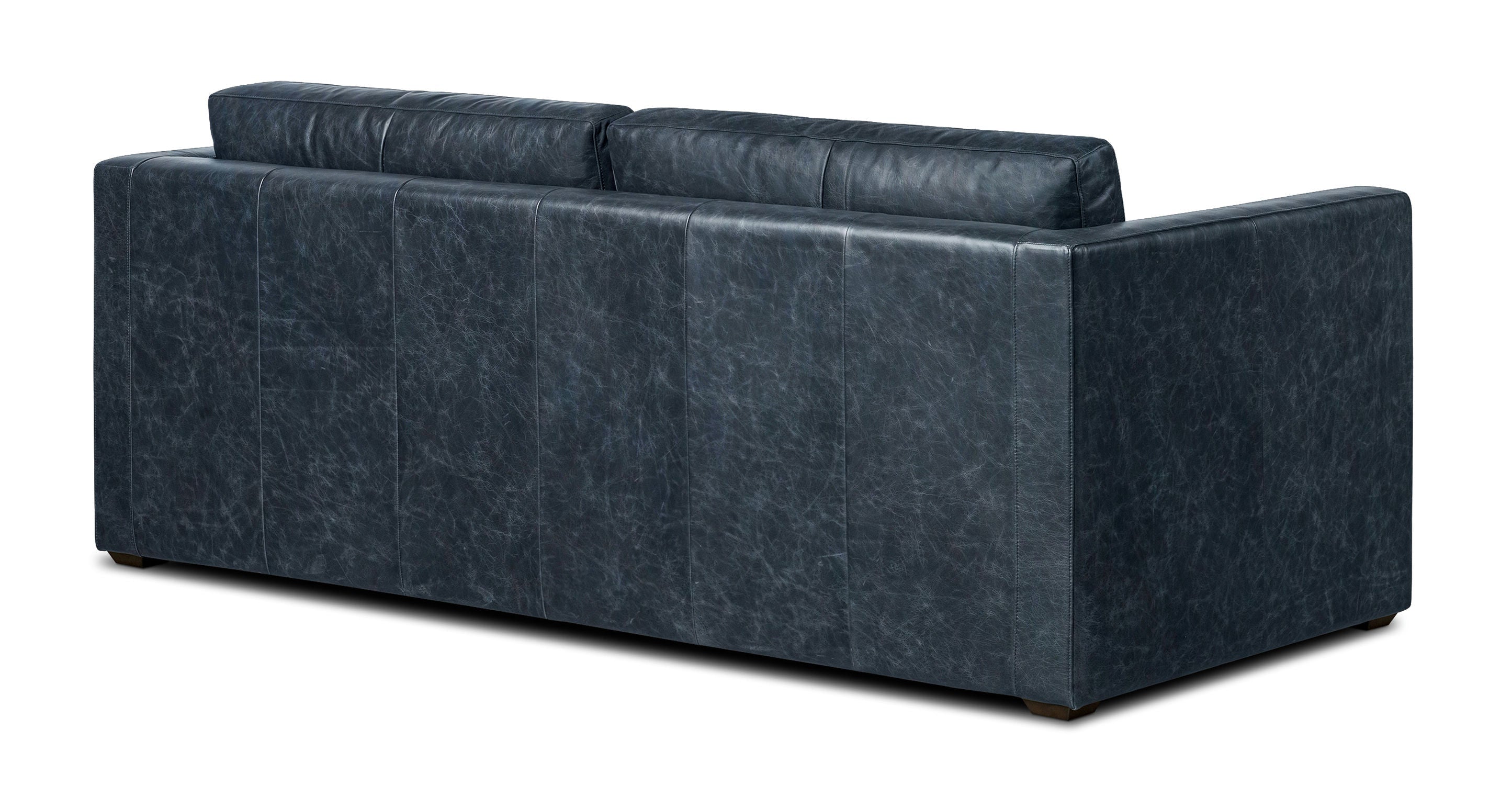 Napa 82 Leather Pull-Out Convertible Sleeper Sofa