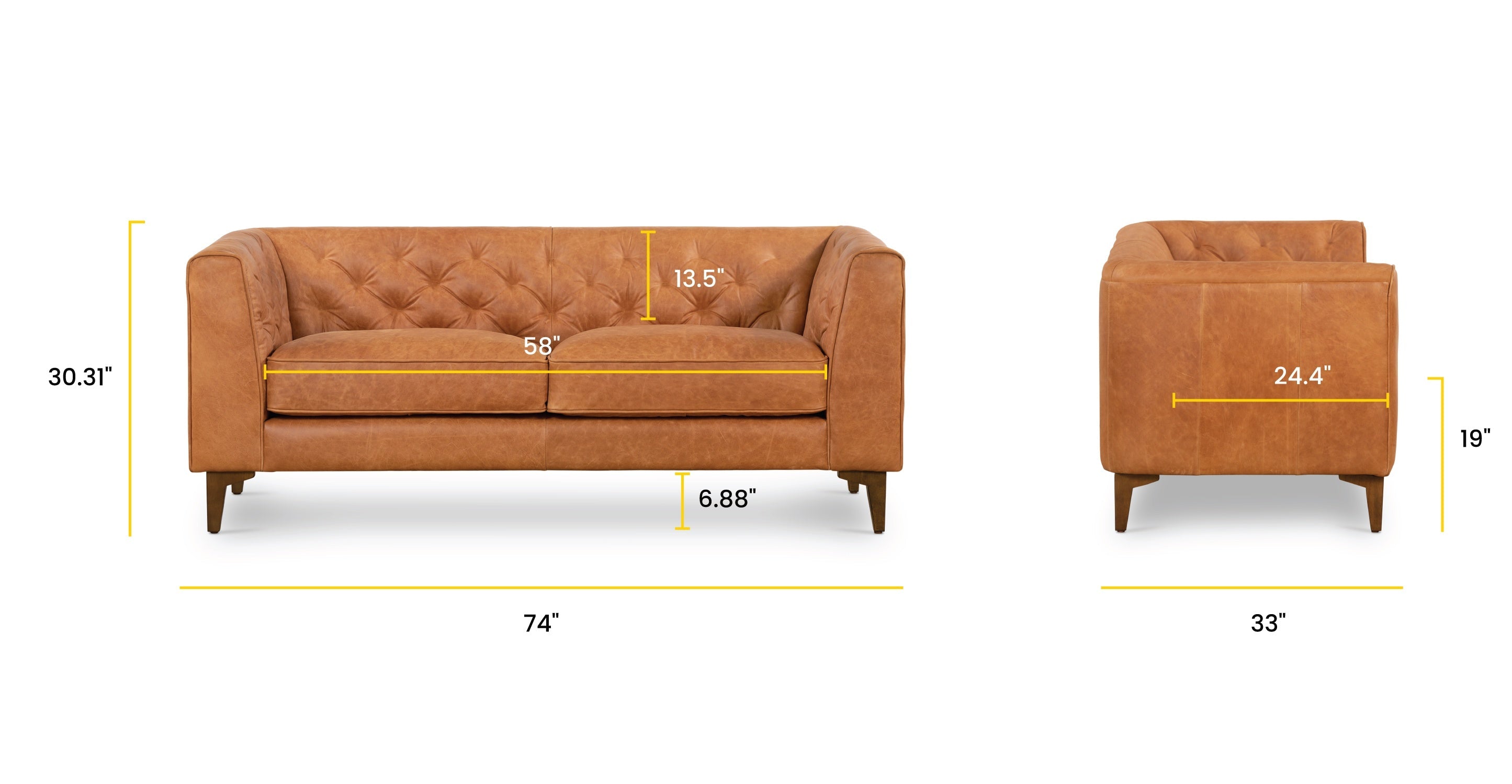 Essex 74 Apartment Sofa