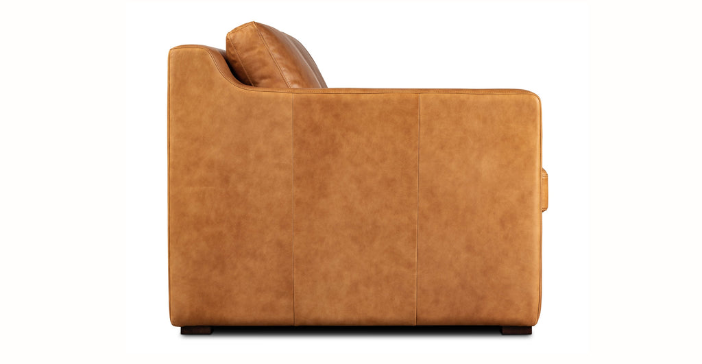 Sorrento Leather Pull-Out Convertible Sleeper Sofa