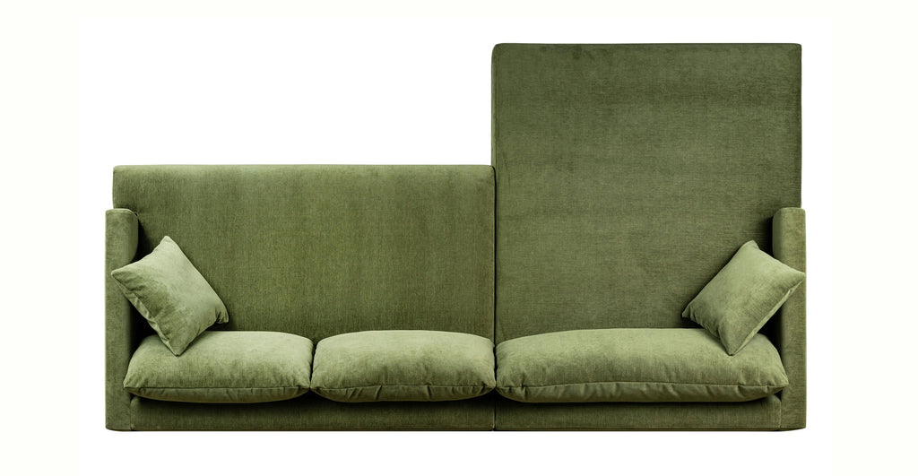 Lucerne Left-Facing Sectional with Extra-Wide Chaise