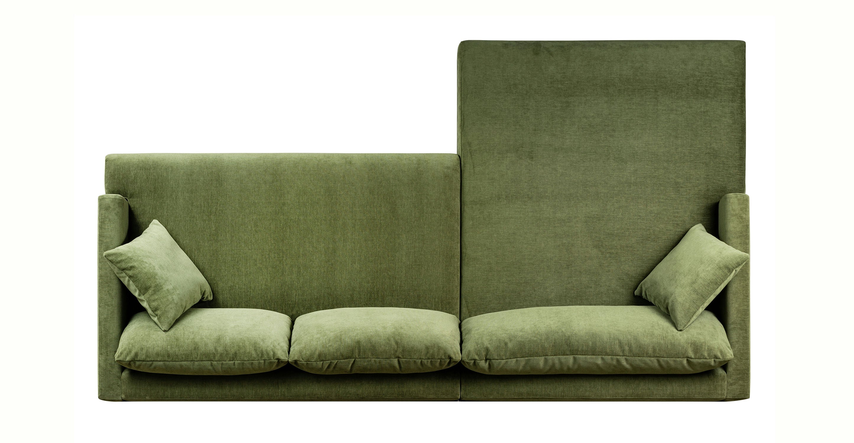 Lucerne Left-Facing Sectional with Extra-Wide Chaise