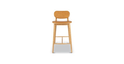 Bonato Leather Counter Stool