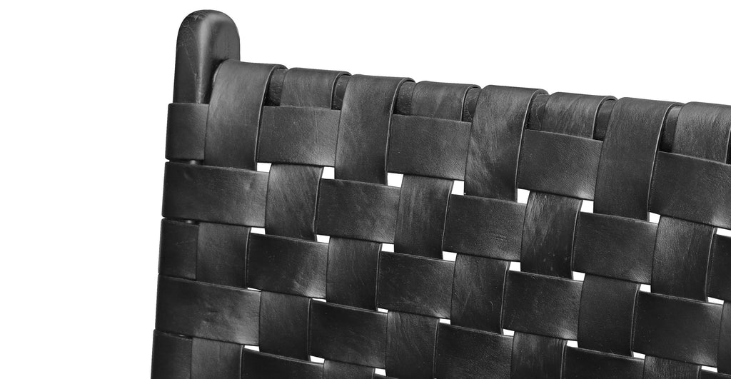 Banda Teak & Leather Dining Chair