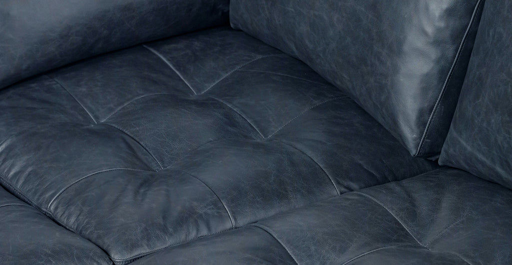 Napa Leather Corner Sectional Sofa